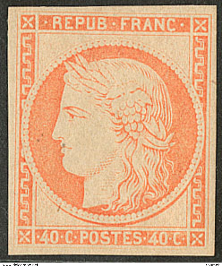 * Réimpression. No 5h, Très Frais. - TB - 1849-1850 Ceres