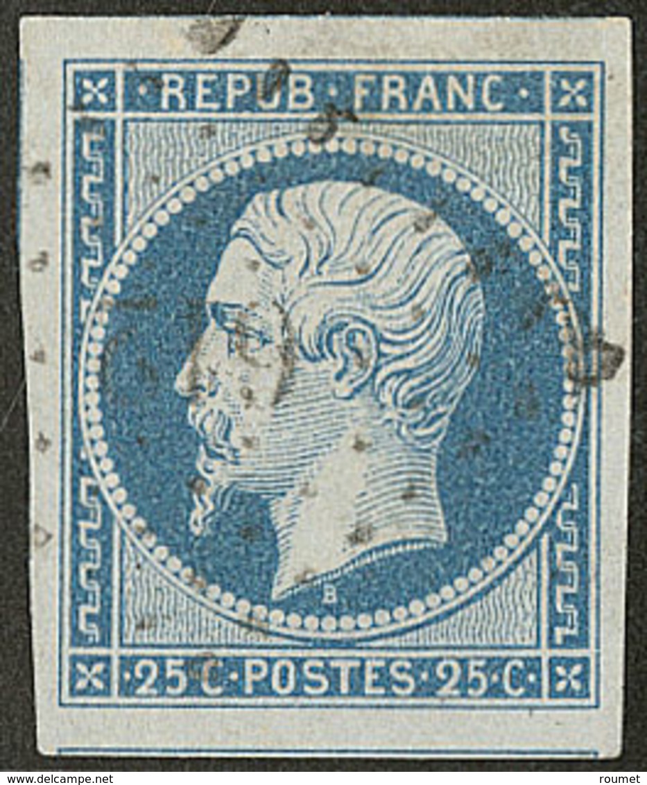 No 10, Trois Voisins, Obl Pc 612, Ex Choisi. - TB - 1852 Louis-Napoleon