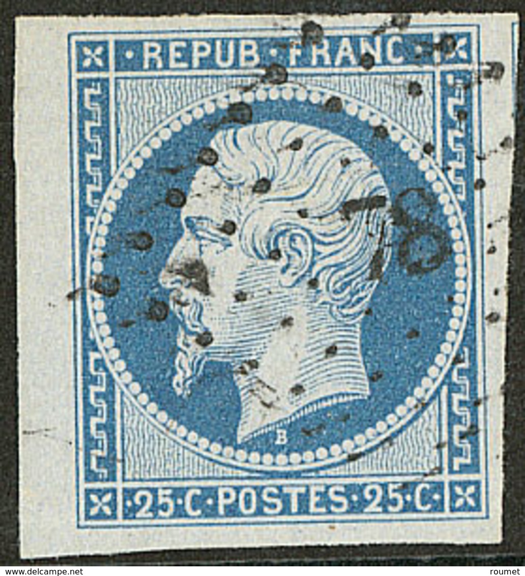 No 10, Bdf + Un Voisin, Obl Pc, Ex Choisi. - TB - 1852 Louis-Napoleon