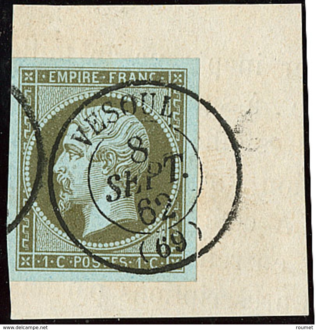 No 11, Obl Cad Vesoul Sept 62 Sur Petit Fragment, Ex Choisi. - TB - 1853-1860 Napoleon III