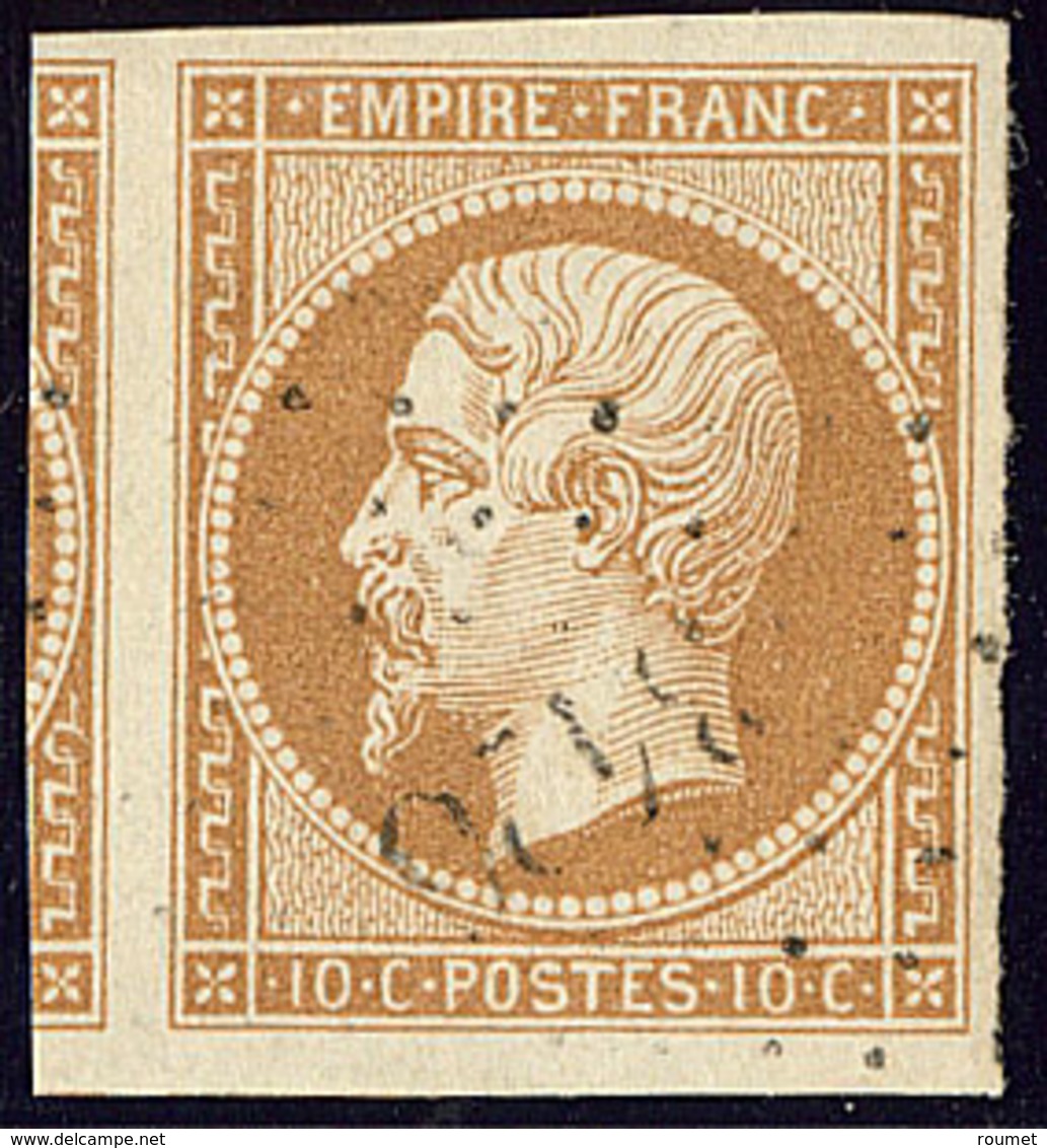 No 13IIb, Bistre-brun, Un Voisin, Ex Choisi. - TB - 1853-1860 Napoléon III.