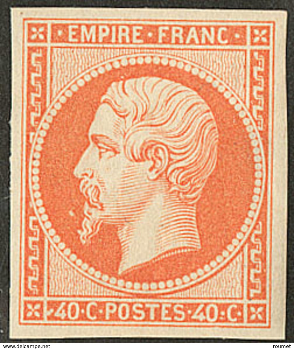 * No 16, Orange, Superbe. - R - 1853-1860 Napoleon III