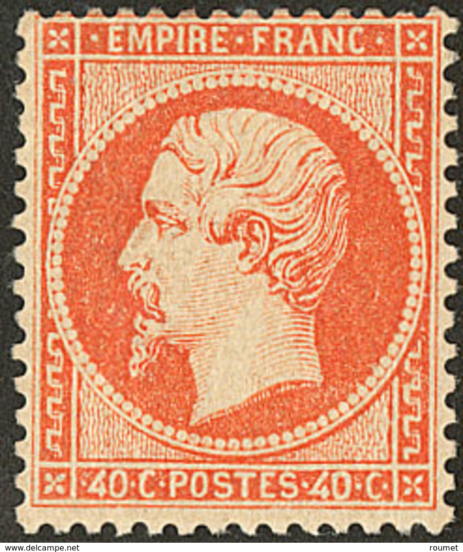 * No 23c, Orange Vif. - TB. - R - 1862 Napoleon III