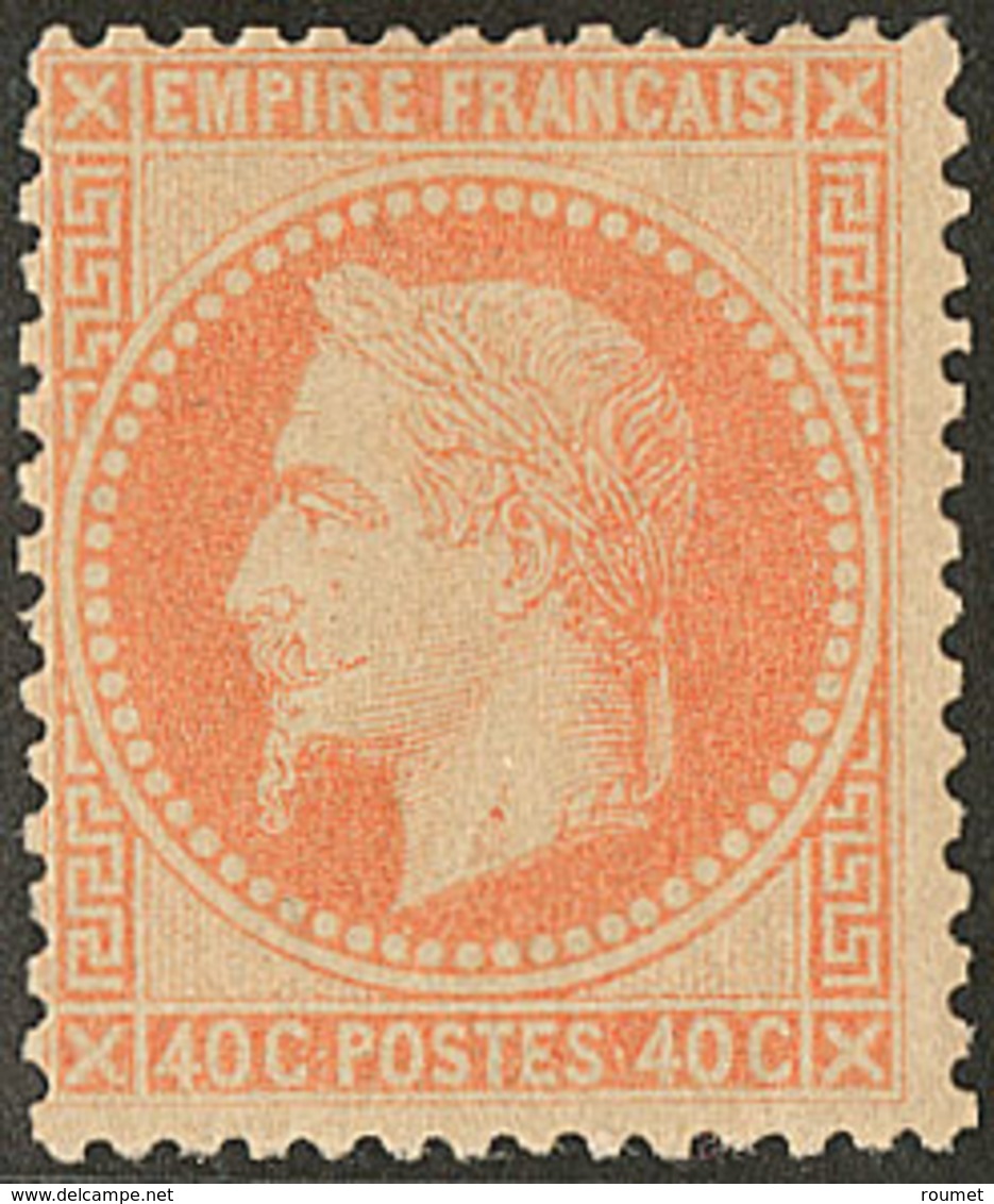 * No 31, Orange, Gomme Légèrement Altérée Mais TB. - R - 1863-1870 Napoleon III With Laurels