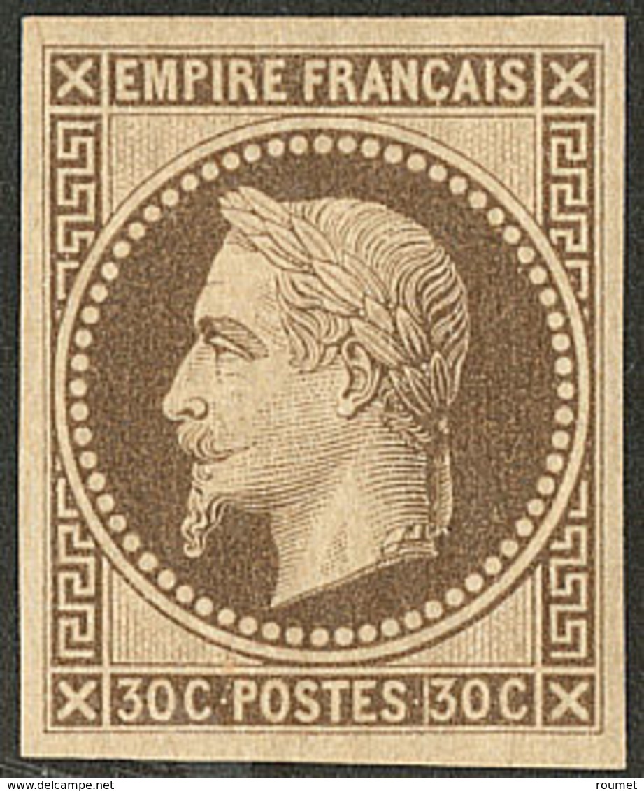 * Rothschild. No 30f, Très Frais. - TB - 1863-1870 Napoléon III Lauré