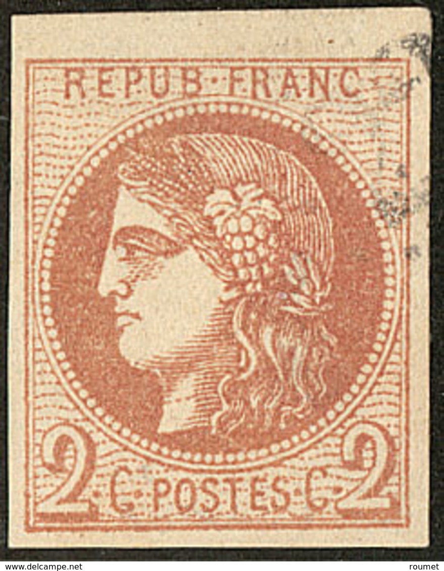 No 40IIa. - TB - 1870 Ausgabe Bordeaux