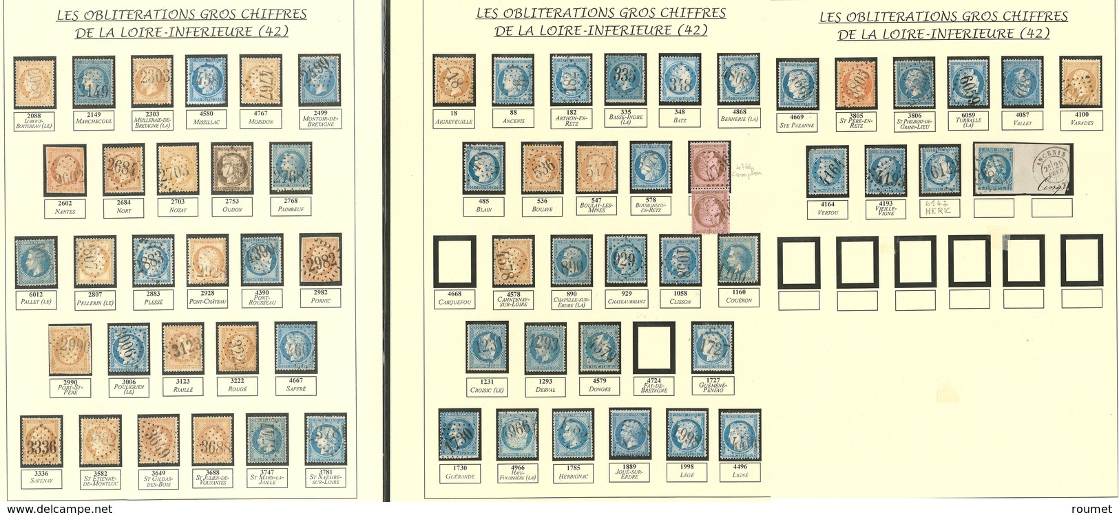 LOIRE INFERIEURE. Collection De 63 Bureaux Dont Gc 547, 4868, 6142, Etc. - TB - Otros & Sin Clasificación