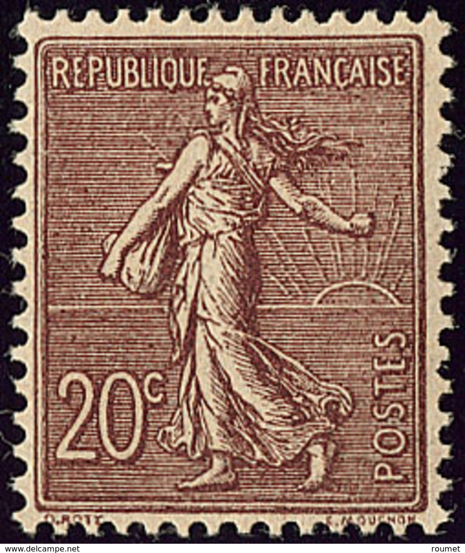 ** No 131d, Chocolat, Très Frais Et Centré. - TB - Other & Unclassified