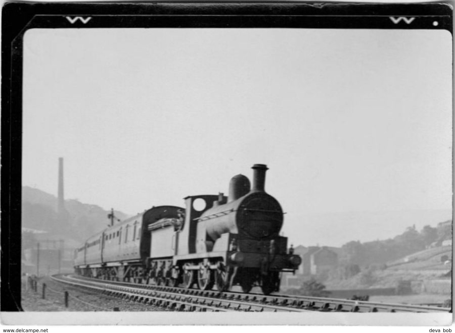 Railway Photo LMS 3F 12391 L&YR Class 11 Aspinall 0-6-0 Loco - Trains