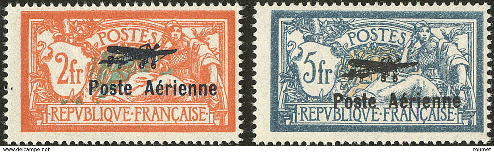** Nos 1, 2, Centrages Courants Mais Très Frais Et TB - 1927-1959 Mint/hinged