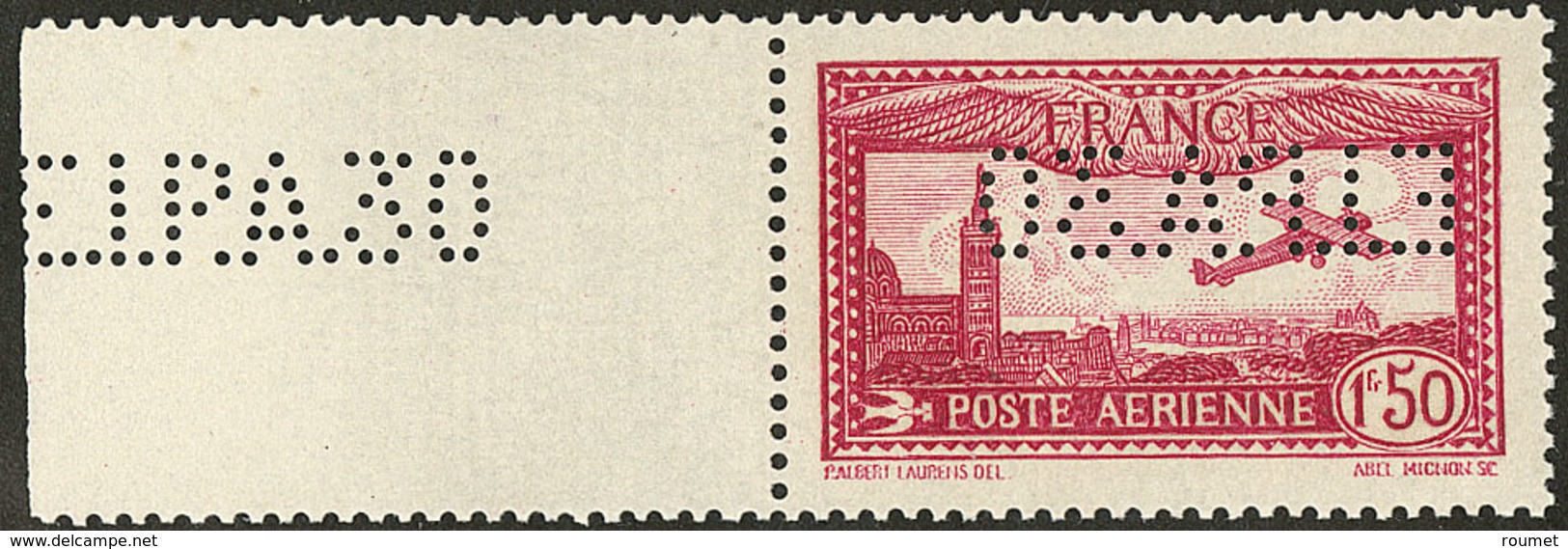 ** EIPA 30. No 6d (Maury 5A), Bdf Avec Perforation Répétée, Très Frais. - TB. - R - 1927-1959 Mint/hinged