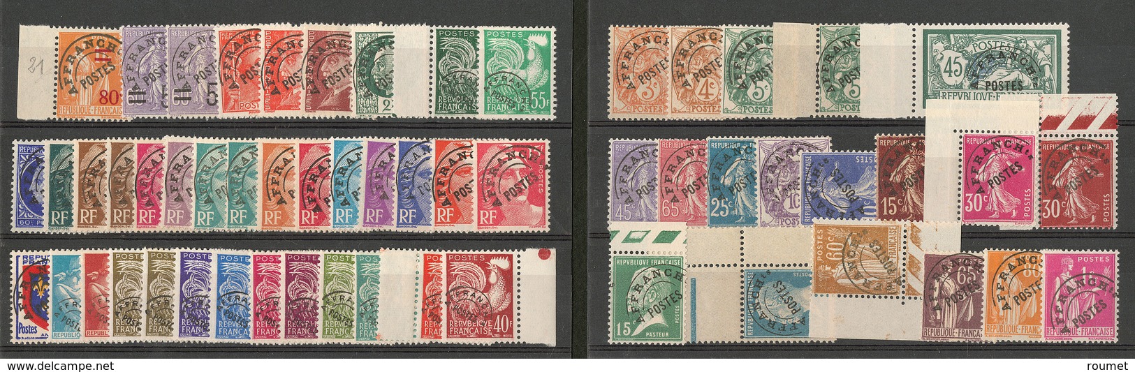 ** Collection. 1922-1959, Dont 41a, 47(2), Etc. - TB - 1893-1947