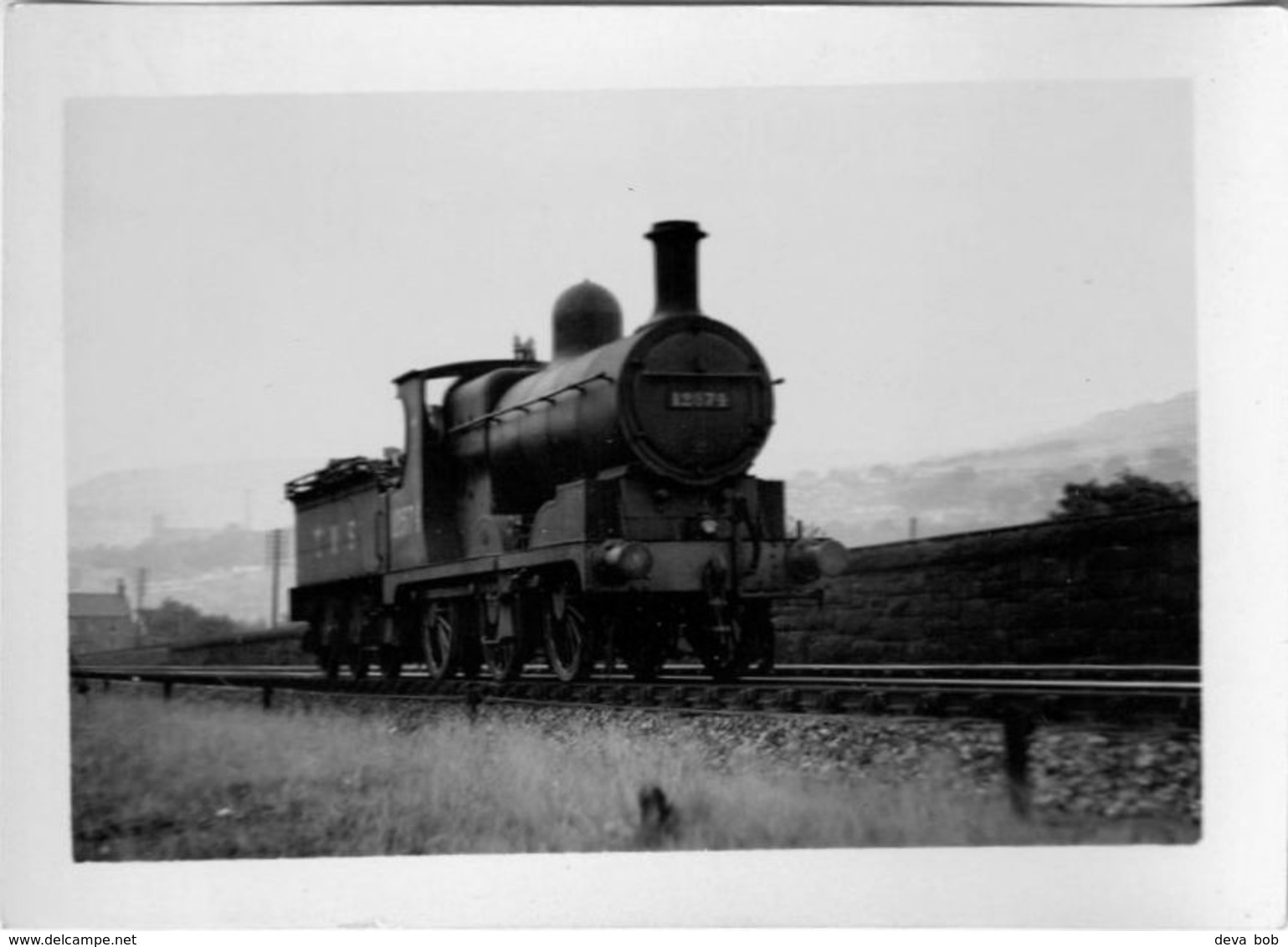 Railway Photo LMS 3F 12574 L&YR Class 11 Hughes 0-6-0 Loco - Trains