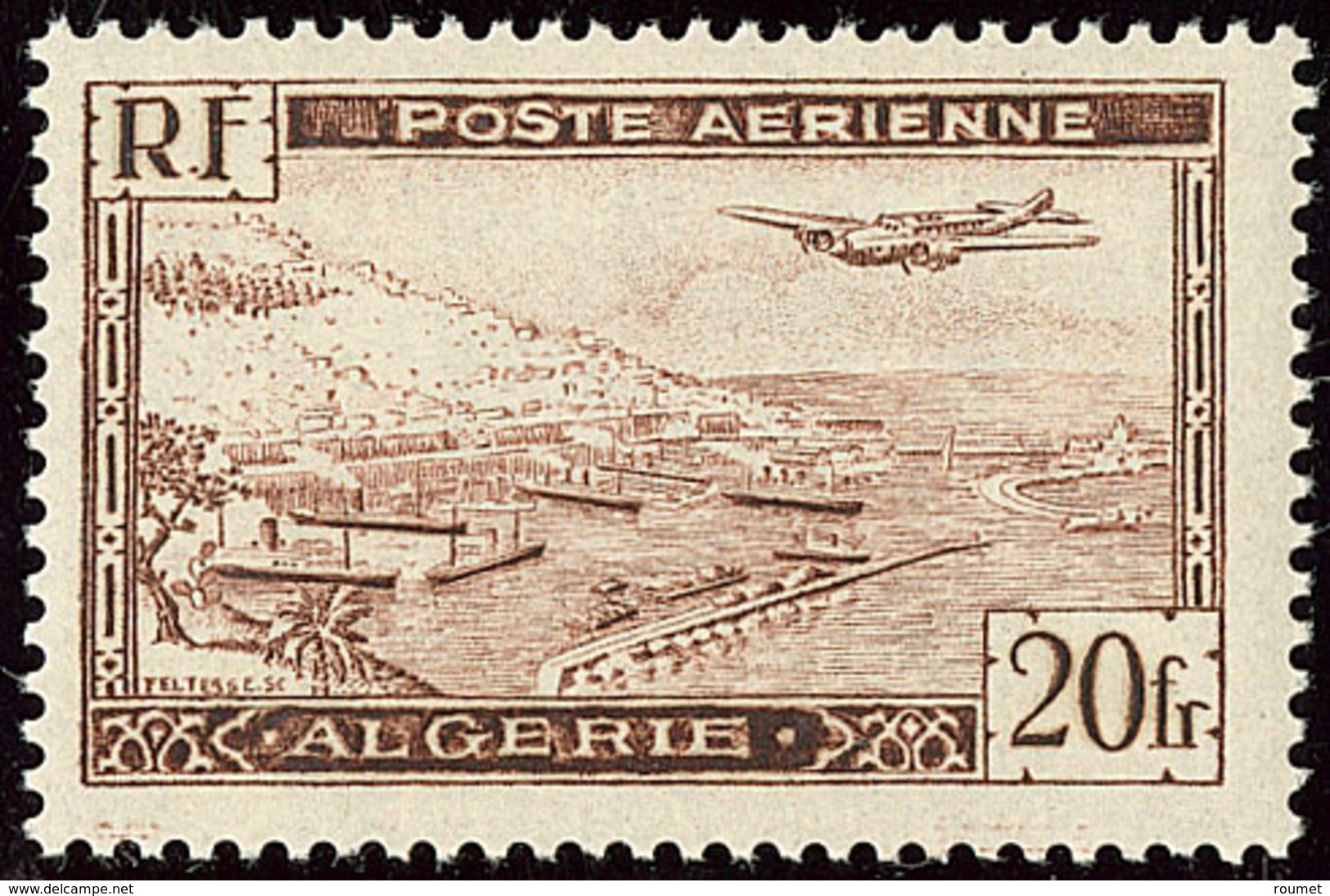 ** Poste Aérienne. Type II. No 4A. - TB - Other & Unclassified