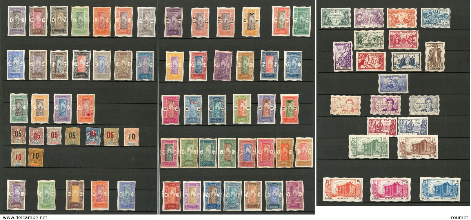 * Collection. 1912-1944 (Poste, PA, BF, Taxe), Complète. - TB - Other & Unclassified