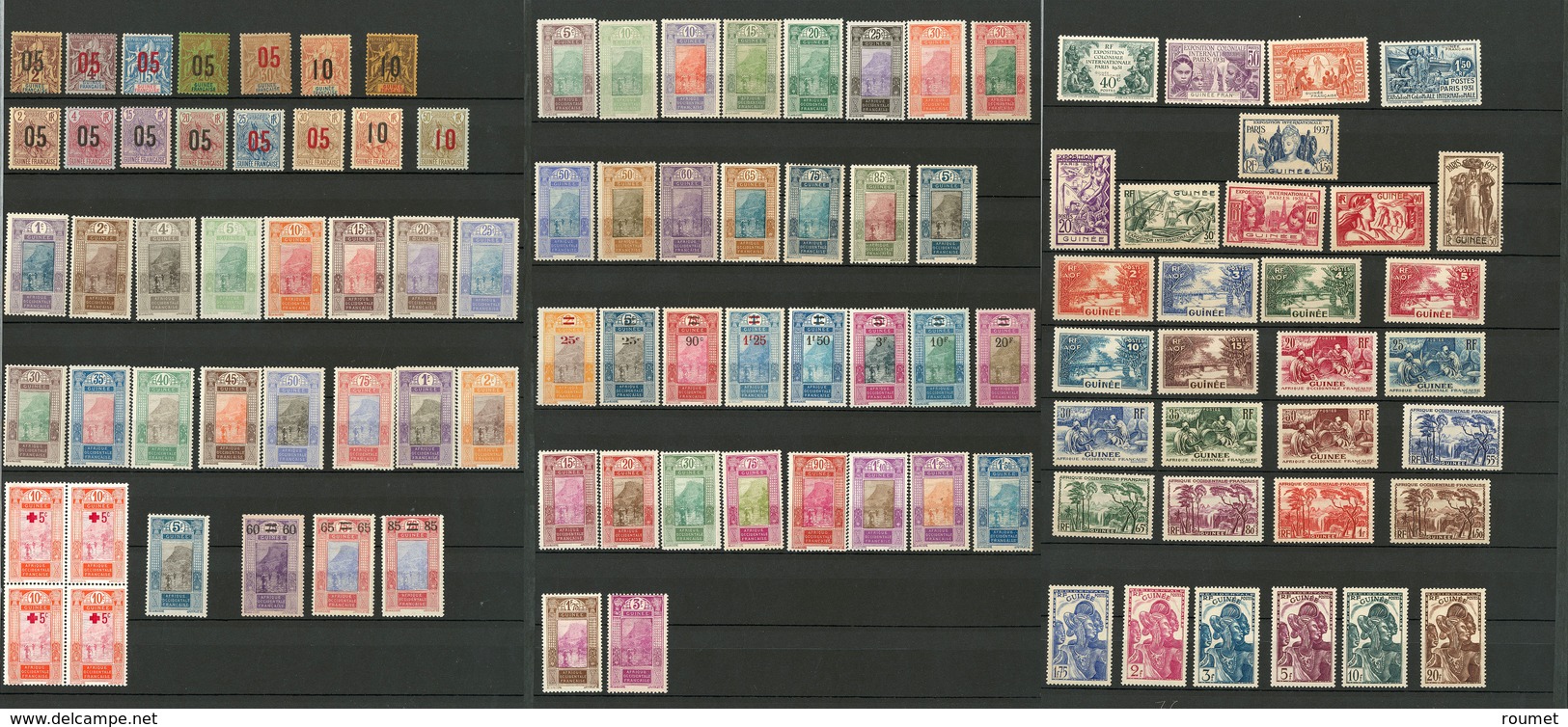 ** Collection. 1912-1944 (Poste, PA, Taxe, BF), Complète Dont Qqs Ex *. - TB - Other & Unclassified