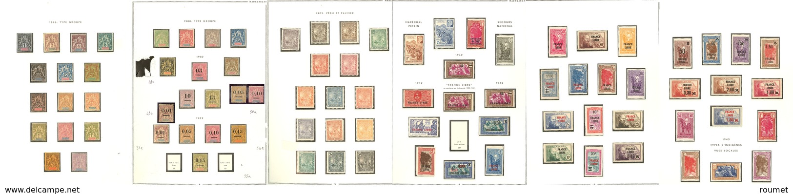 * Collection. 1896-1957 (Poste, PA, Taxe, BF, CPx), Ensemble Assez Complet. - TB - Other & Unclassified