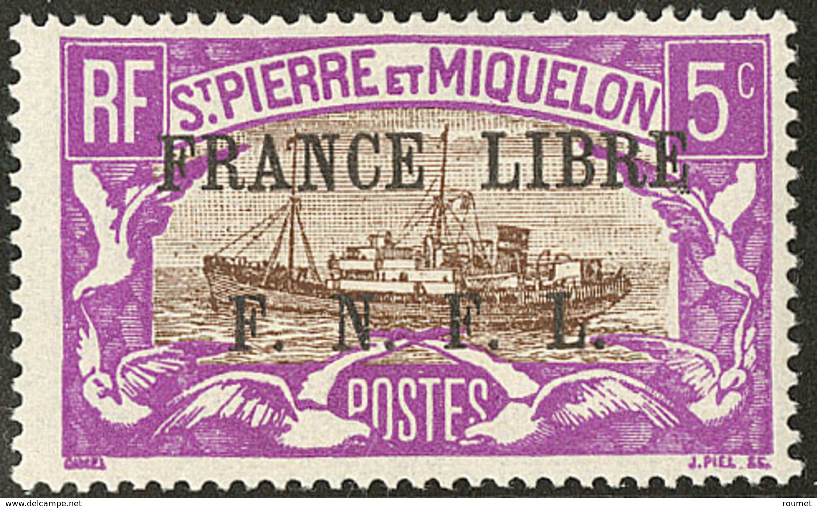** France-Libre. No 236, Pos. 15, Très Frais. - TB. - R - Other & Unclassified