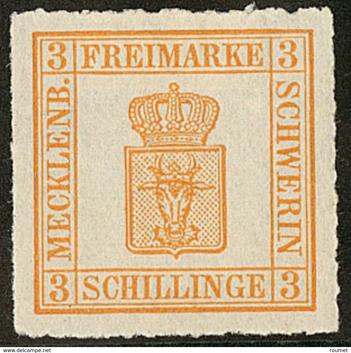 * Mecklembourg-Schwerin. No 6. - TB - Mecklenburg-Schwerin