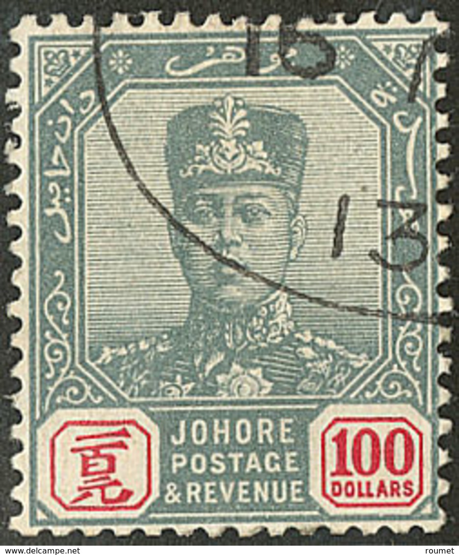 JOHORE. No 59 (SG #77), Obl Fiscale. - TB - Johore