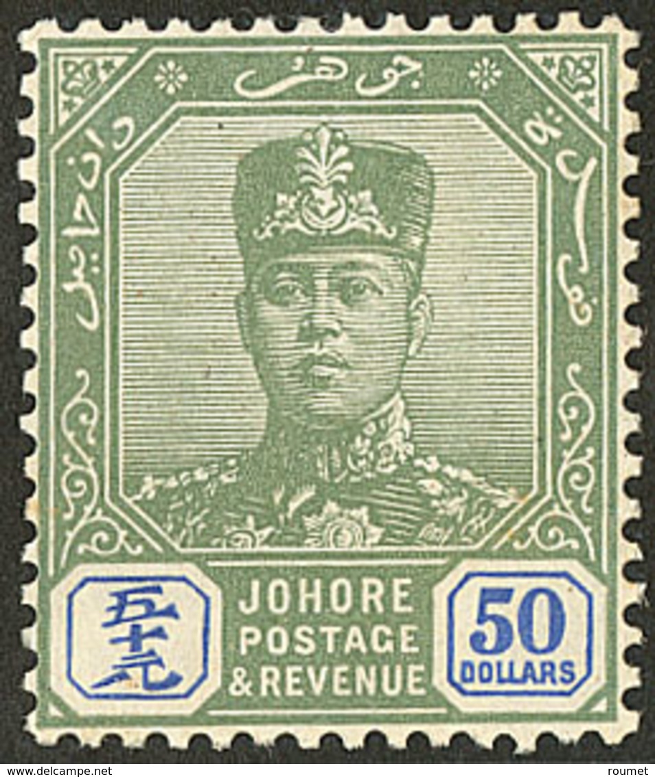 * JOHORE. No 102 (SG #126). - TB - Johore