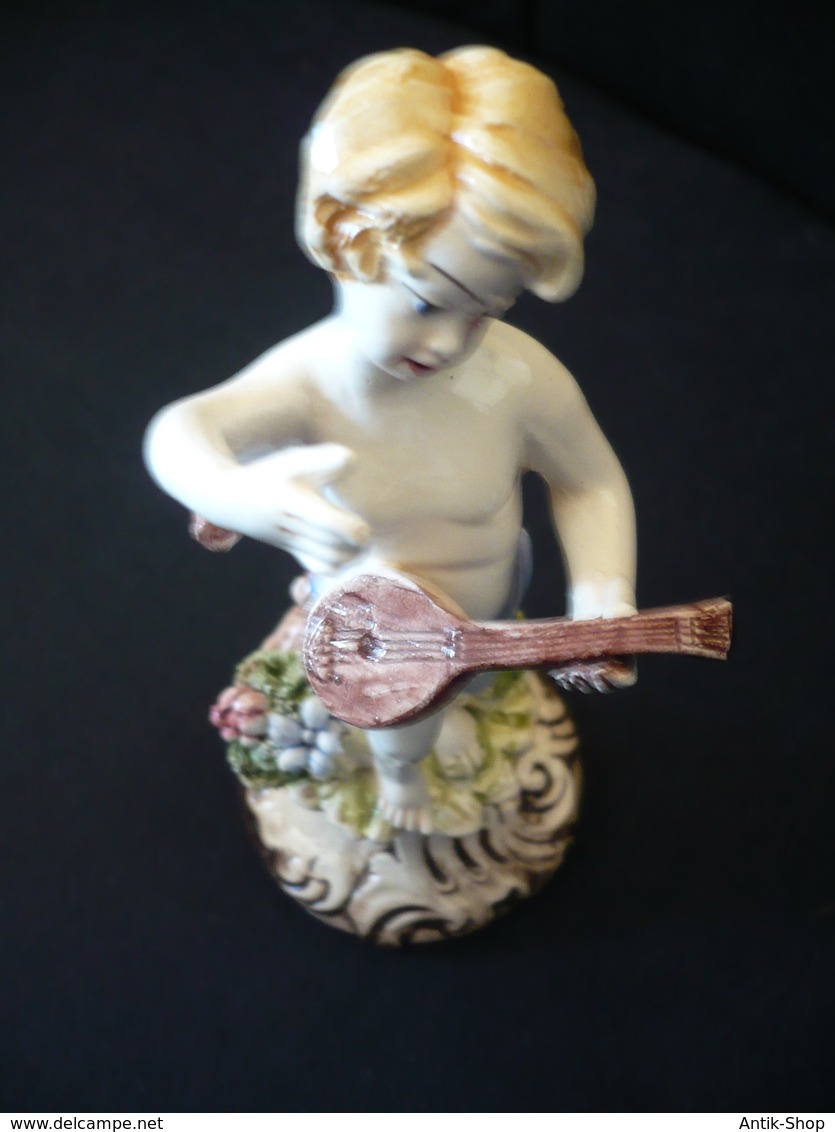 Porzellan-Figuren - Jungen Mit Instrumenten (580) Preis Reduziert - Unclassified