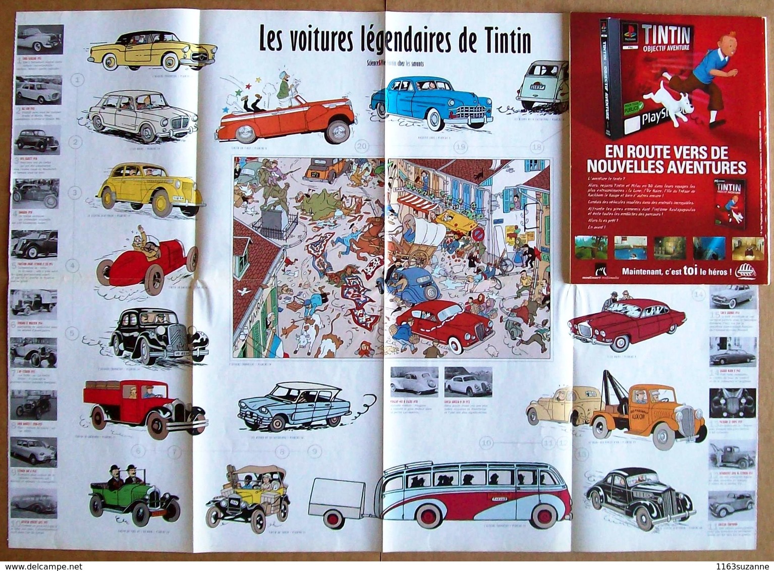 EO Avec Son Poster > TINTIN CHEZ LES SAVANTS - Hergé Entre Science Et Fiction (édition Spéciale Science & Vie, 2002) - Tintin