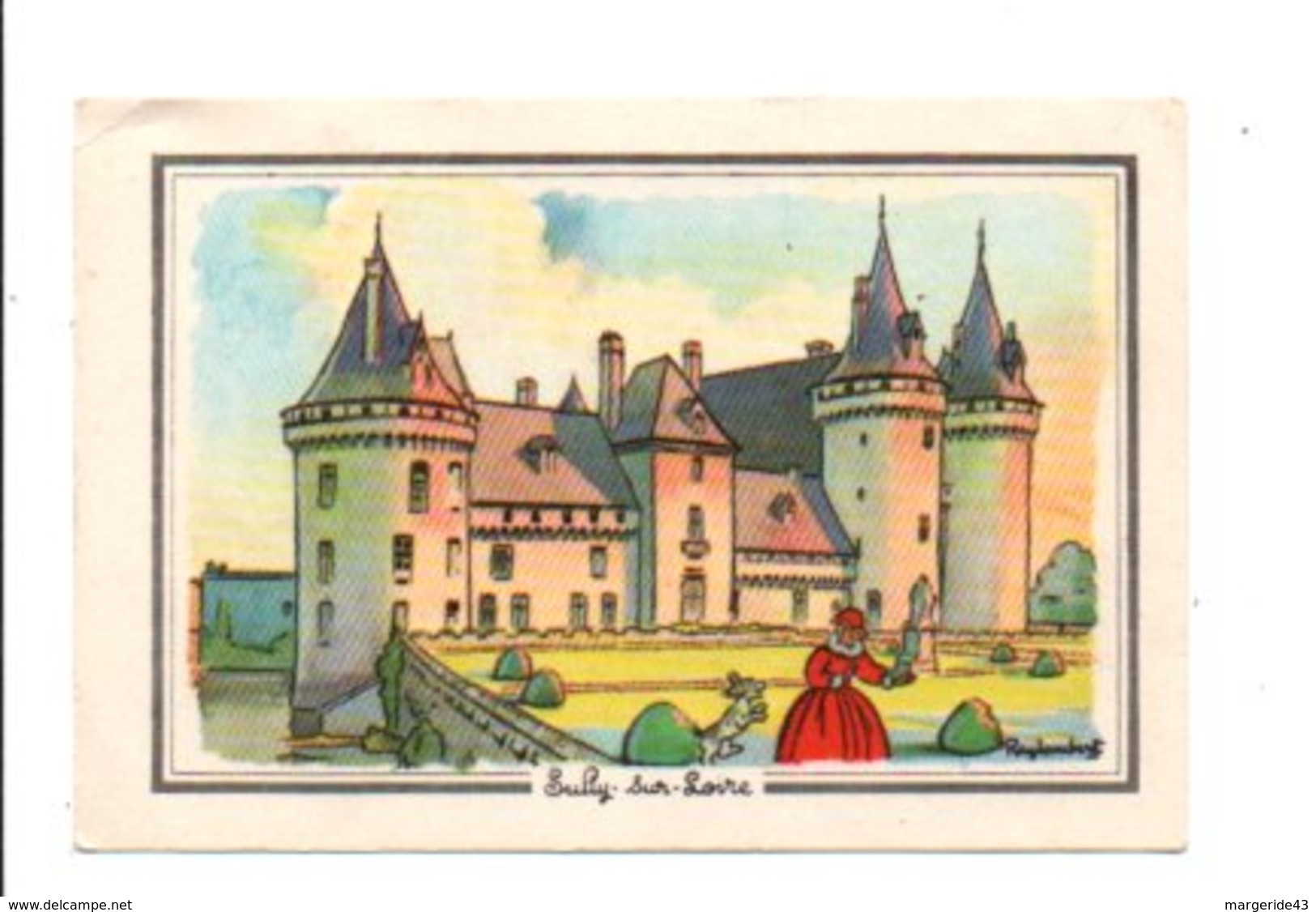 CHROMOS BON POINT - CHATEAUX - SULLY SUR LOIRE - Assegni & Assegni Di Viaggio