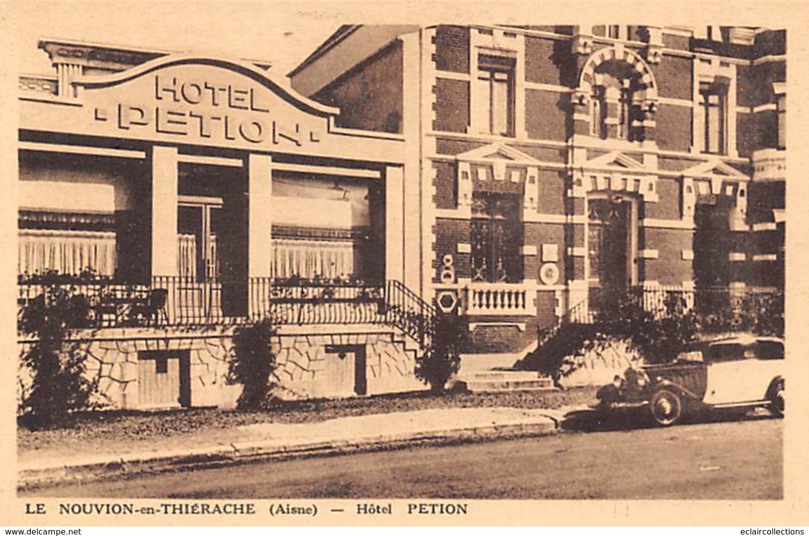 Le Nouvion En Thiérache   02     Hôtel Petion  - Extrait D'un Carnet Sur Le Plage Et Le Lac  (voir Scan) - Other & Unclassified