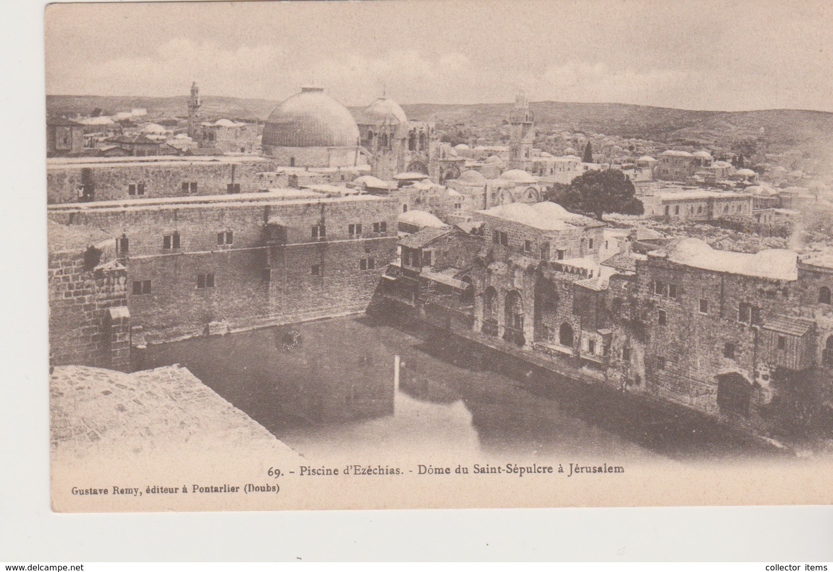 Israel, Piscine D'Ezéchias - Dôme Du Saint-sépulcre à Jérusalem - Wereld