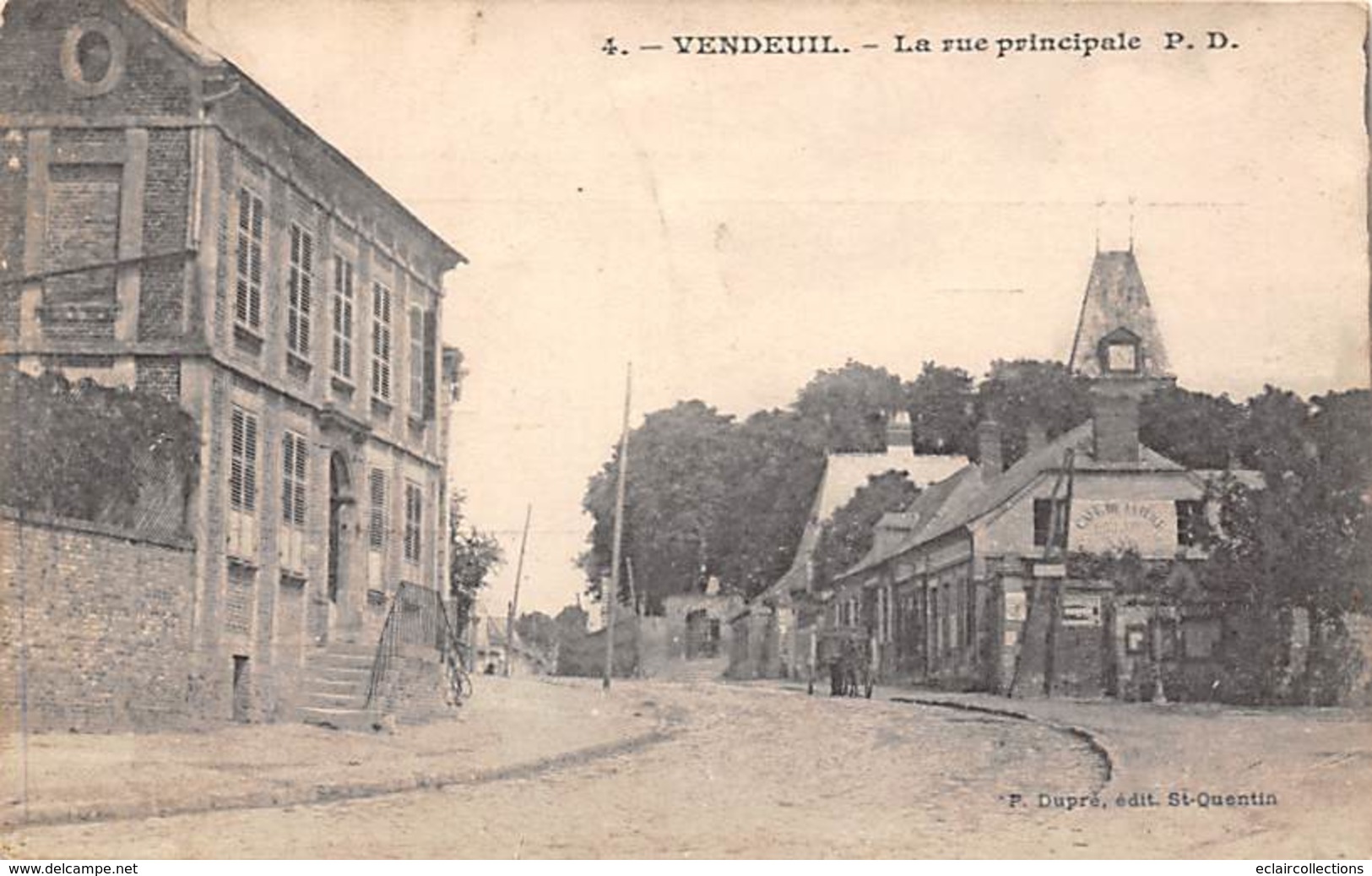 Vendeuil        02       La Rue  Principale     (voir Scan) - Other & Unclassified