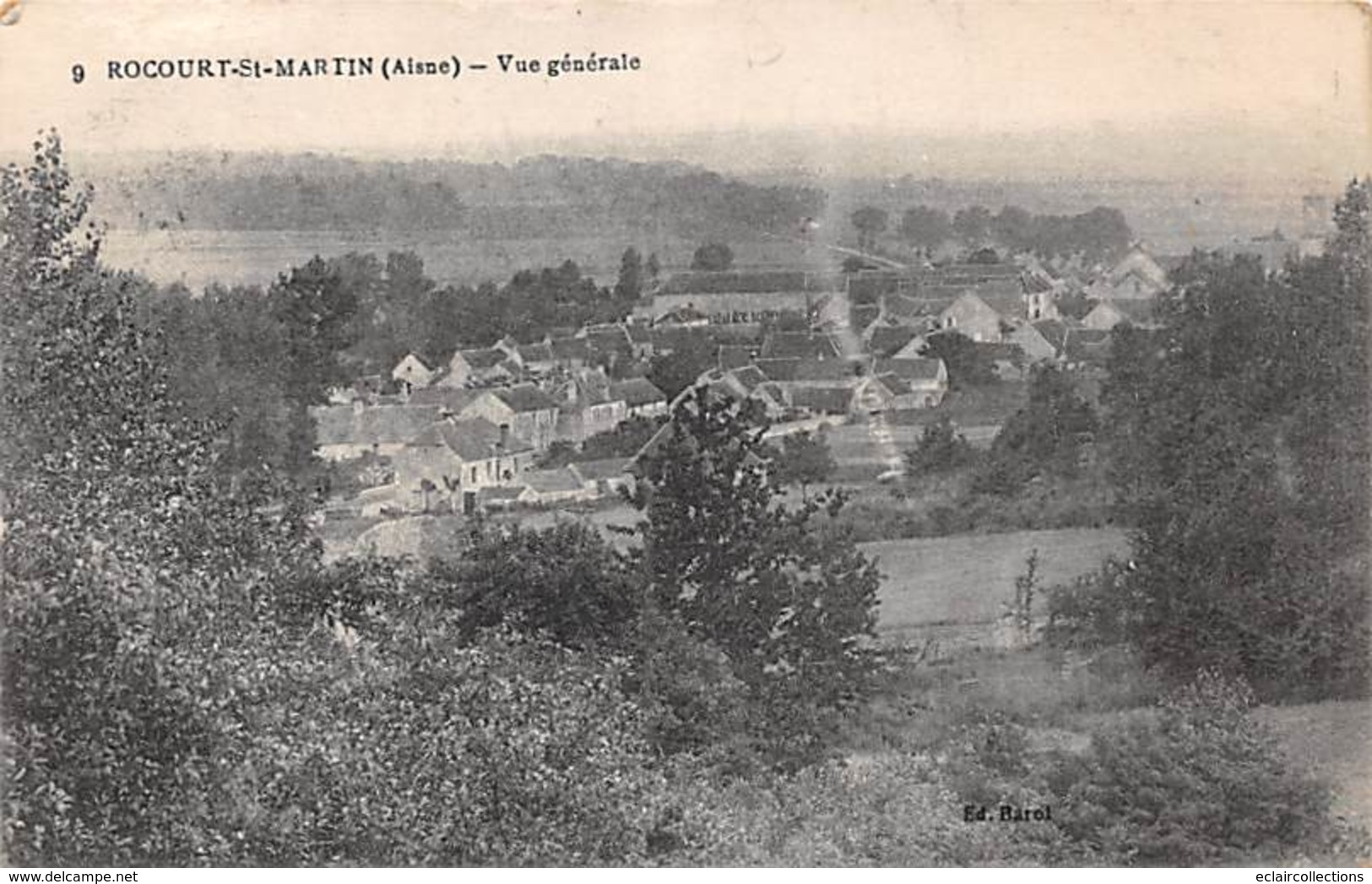 Rocourt St Martin       02      Vue Générale     (voir Scan) - Sonstige & Ohne Zuordnung