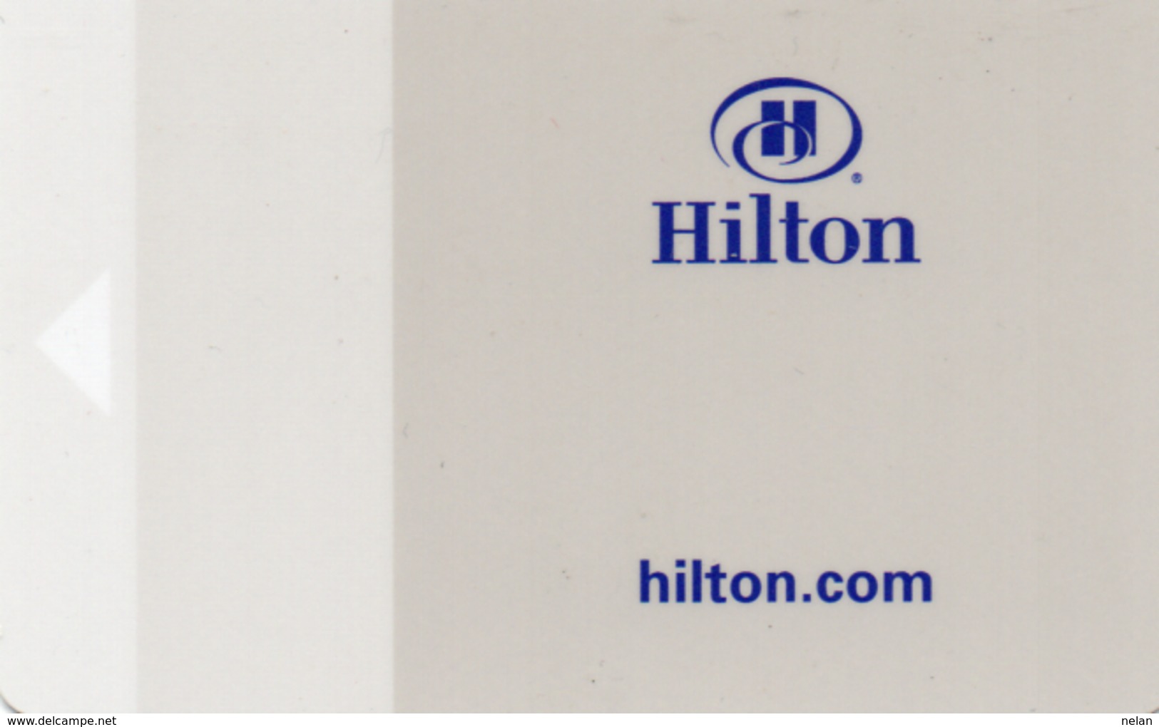 KEY HOTEL CARD-ITALIA-HOTEL HILTON - Chiavi Elettroniche Di Alberghi