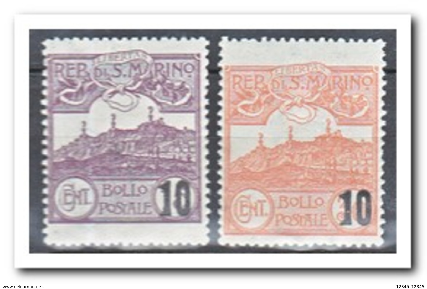 San Marino 1941, Postfris MNH, Monte Titano ( Overprint ) - Ongebruikt