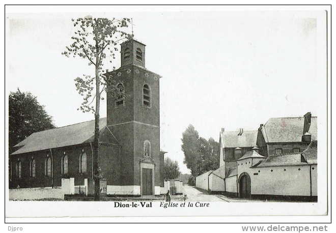 Dion Le Val  Eglise Et La Gare - Chaumont-Gistoux