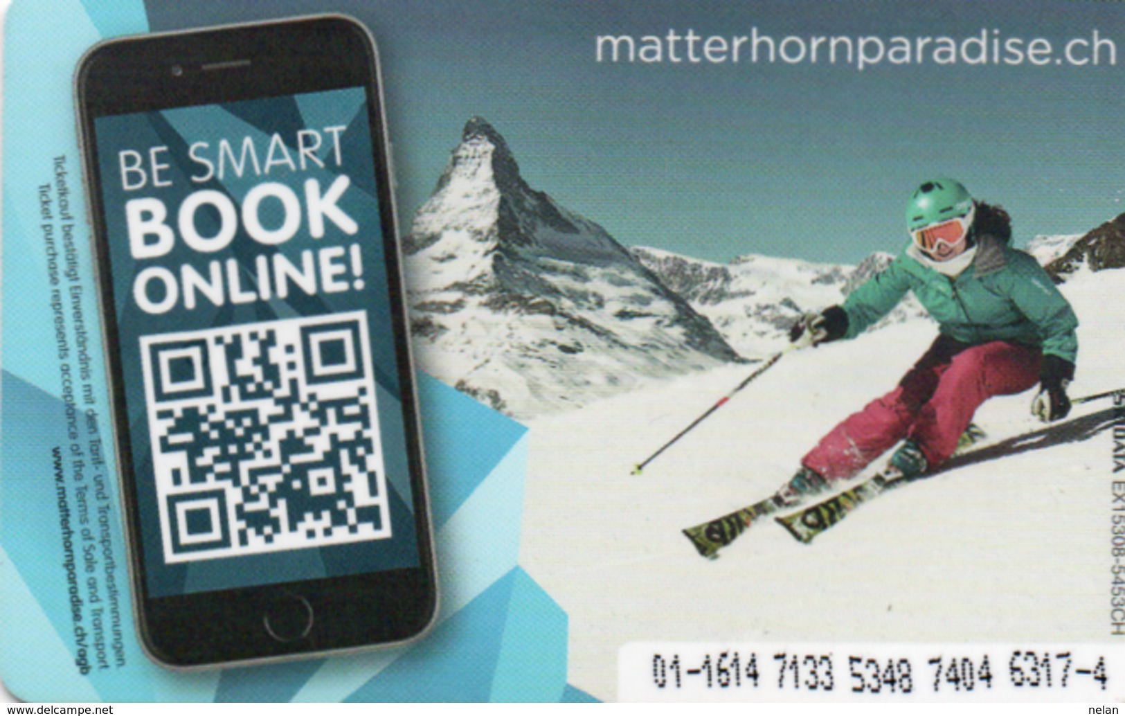 KEYCARD-SKIPASS INTERNATIONAL-MATTERHORN-SVIZZERA - Chiavi Elettroniche Di Alberghi