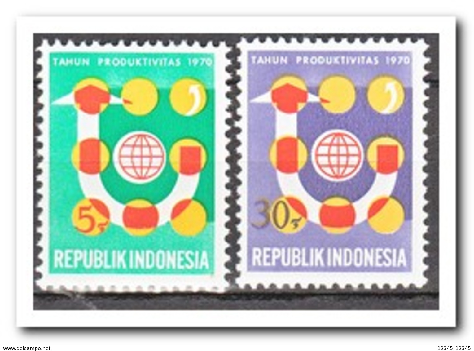 Indonesië 1970, Postfris MNH, Asian Productivity Year ( Tropical Gum, See Scan ) - Indonesia