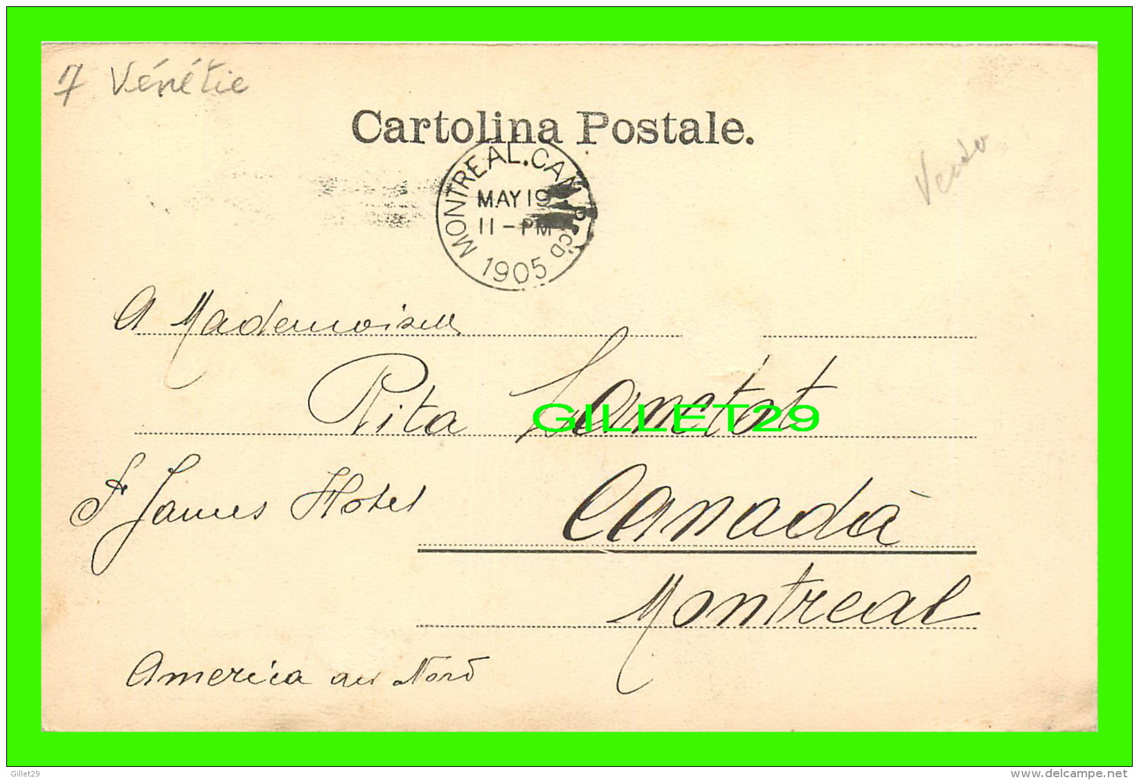 TREVISO, ITALIE - PIAZZA DUOPMO E PALAZZO VESCOVILE - EDITORE CART. TIPOG. L. M. VIANELLO - TRAVEL IN 1905 - - Treviso