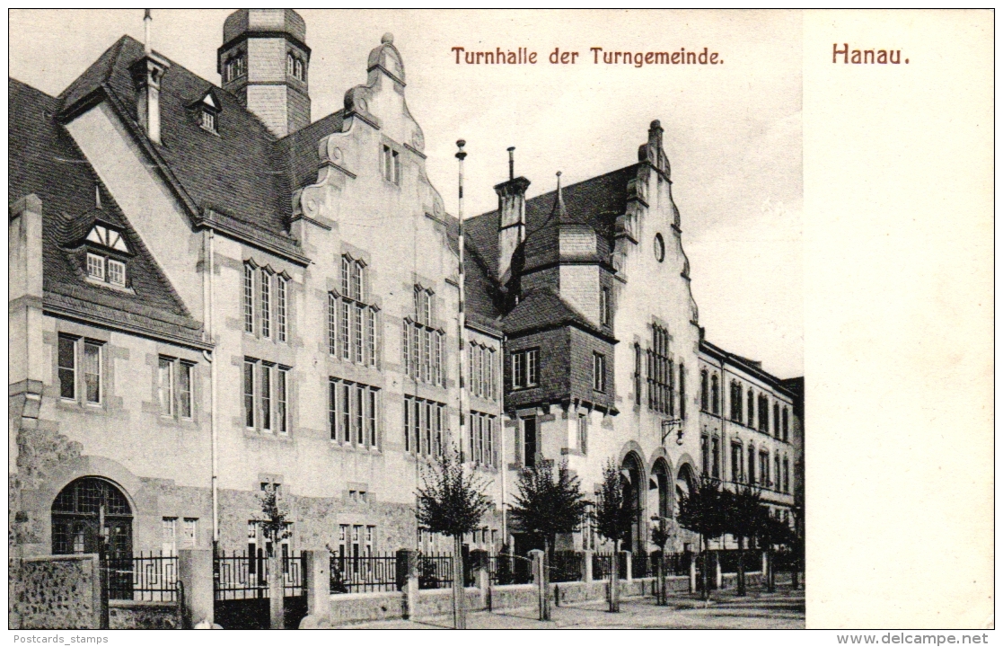 Hanau, Turnhalle Der Turngemeinde, Um 1910/20 - Hanau