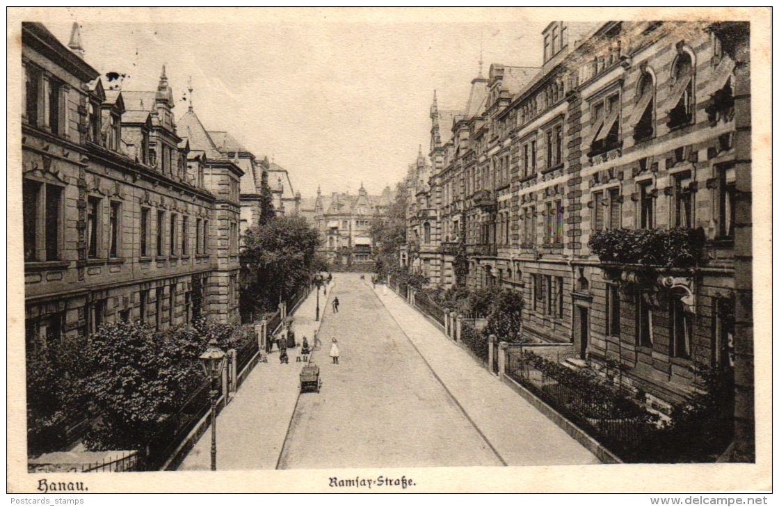 Hanau, Ramsay Strasse, 1913 - Hanau