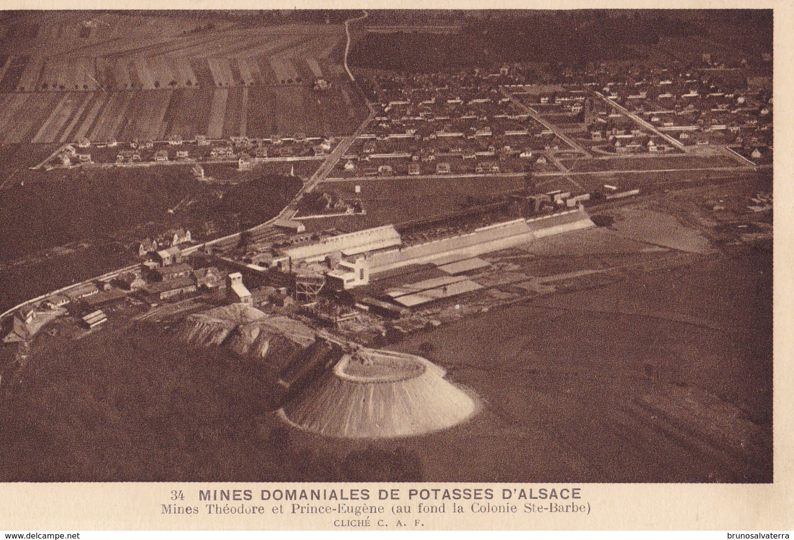 MINES DOMANIALES DE POTASSES D'ALSACE - Mines Théodore Et Prince Eugène - Wittenheim