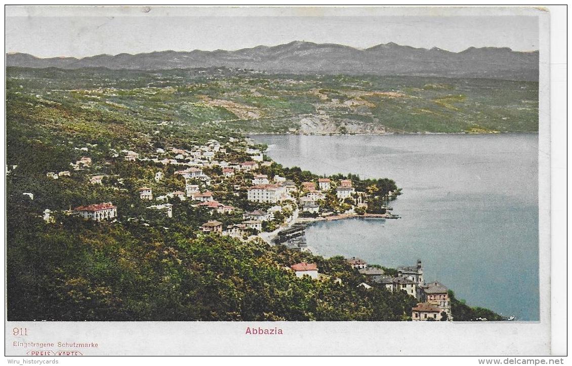 AK 0023  Abbazia - Panorama Ca. Um 1910 - Kroatien