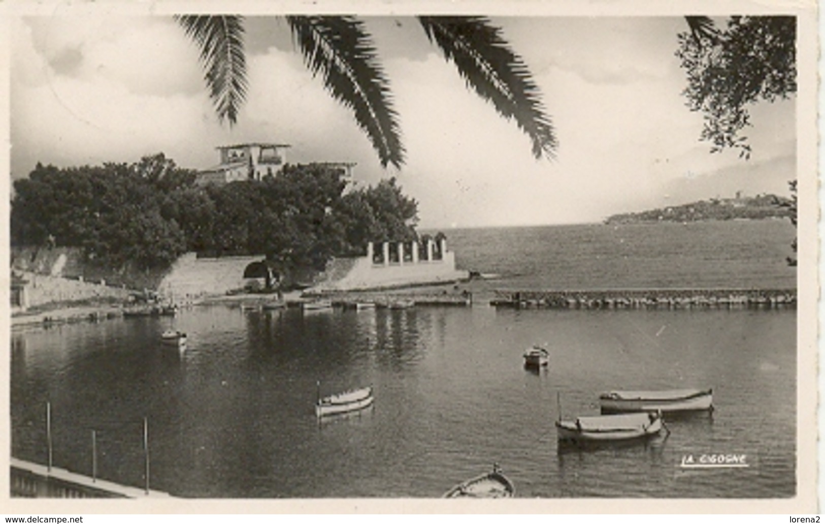 Postal Francia. Beaulieu Sur Mer. La Pointe Des Fourmis. Ref. 7-3ay125 - Beaulieu-sur-Mer