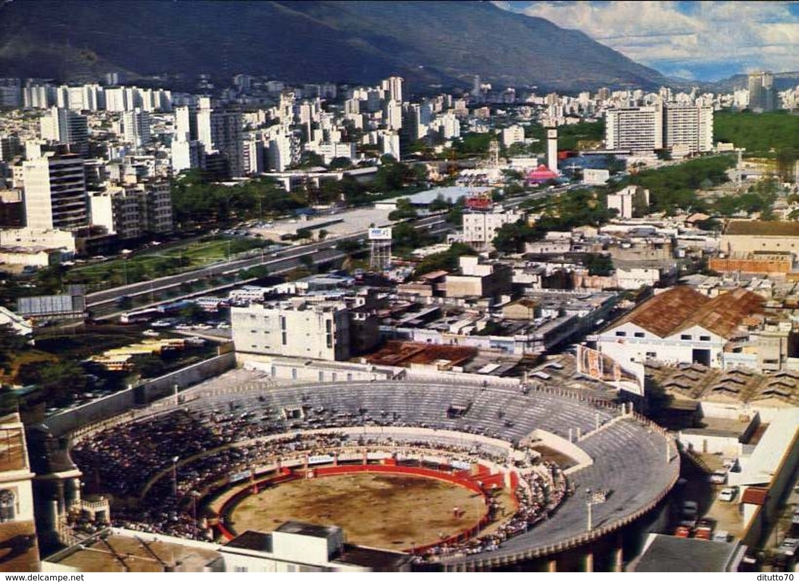 Caracas - Venezuela - Piaza De Toror Nuevo Circo - Bullring Nuevo Circo - Formato Grande Viaggiata - E 7 - Mondo