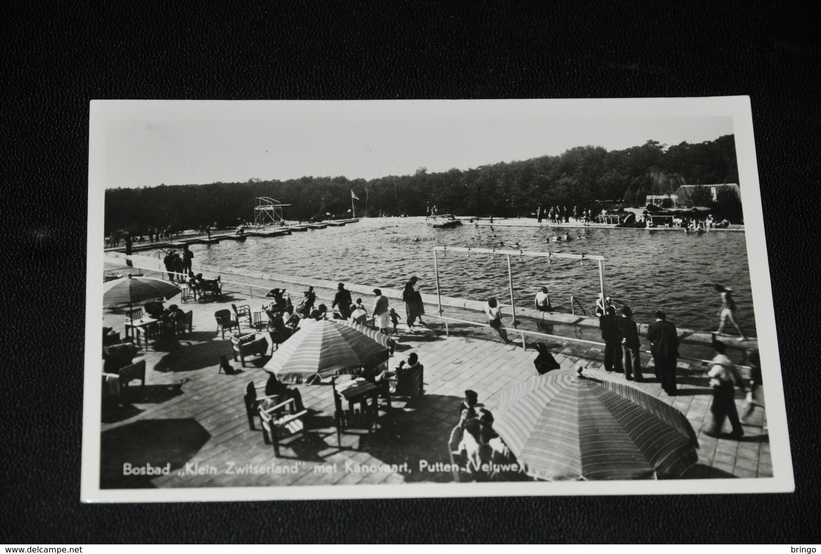 879- Putten, Zwembad Klein Zwitserland Met Kanovaart - 1950 - Putten