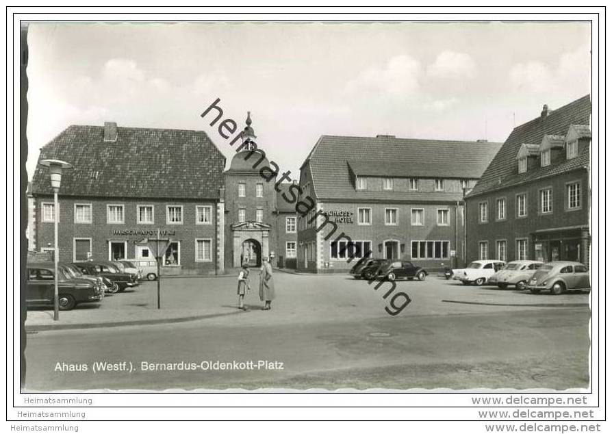 Ahaus - Bernardus-Oldenkott-Platz - Foto-AK - Ahaus