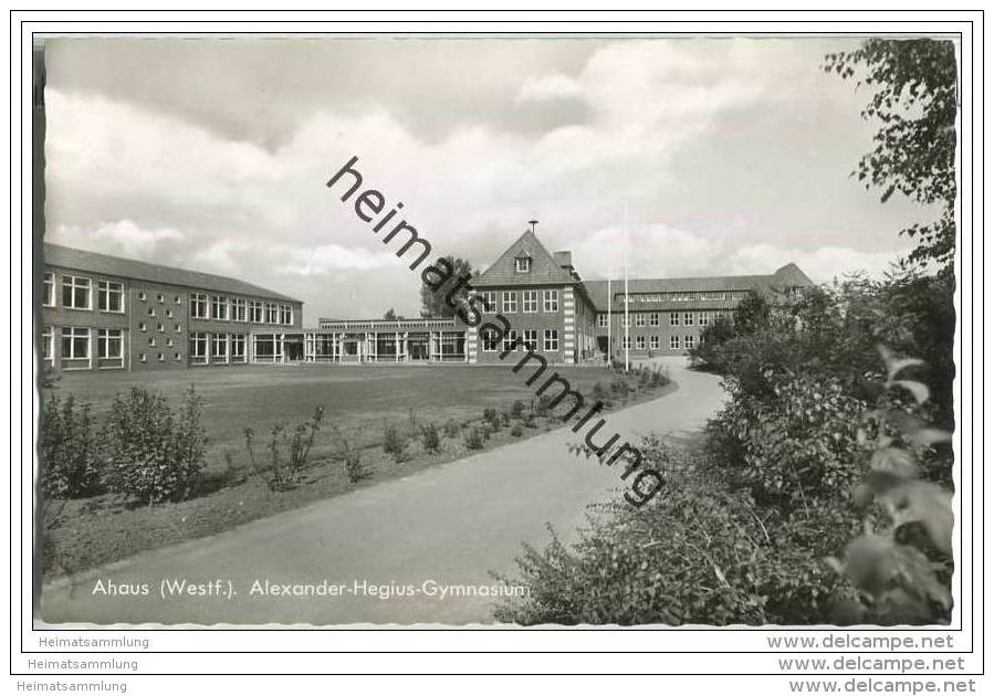 Ahaus - Alexander-Hegius-Gymnasium - Fotokarte - Ahaus