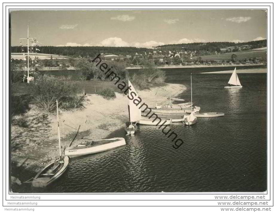 Talsperre Malter - Foto-AK Grossformat - Dippoldiswalde