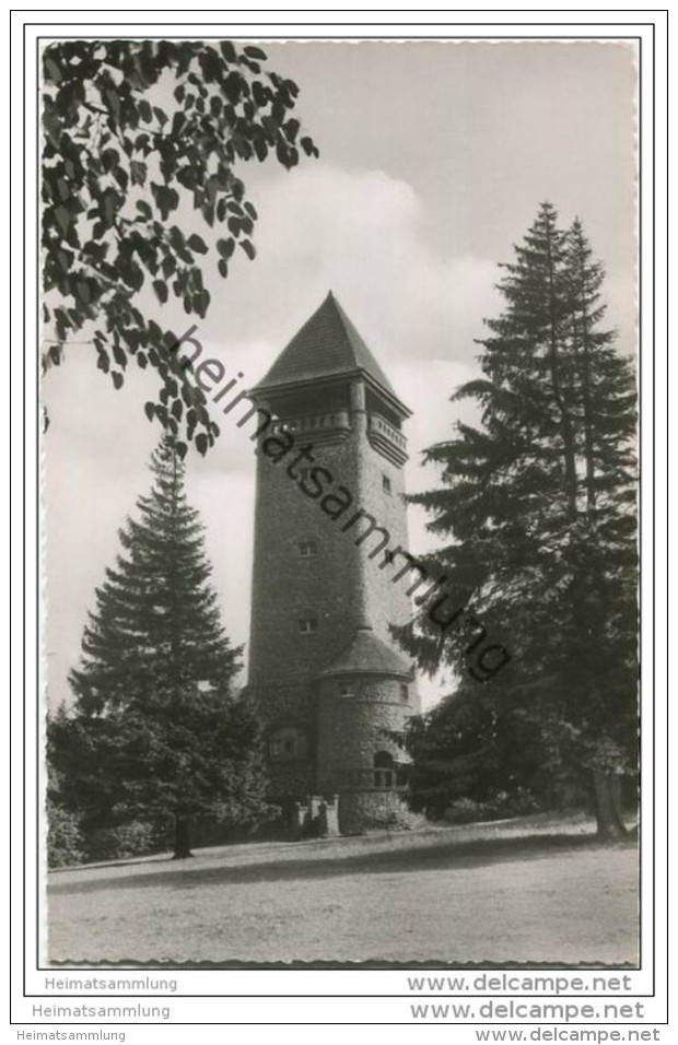 Gauss-Turm Auf Dem Hohen Hagen Bei Dransfeld - Foto-AK - Autres & Non Classés