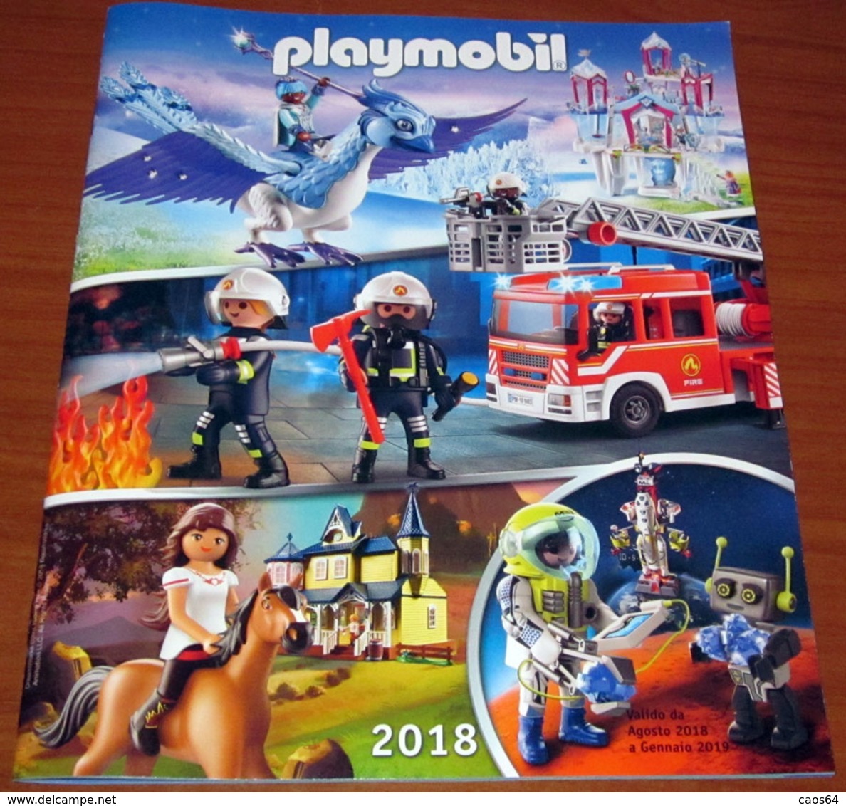 CATALOGUE CATALOGO PLAYMOBIL 2018 68 PAGINE - Album & Cataloghi